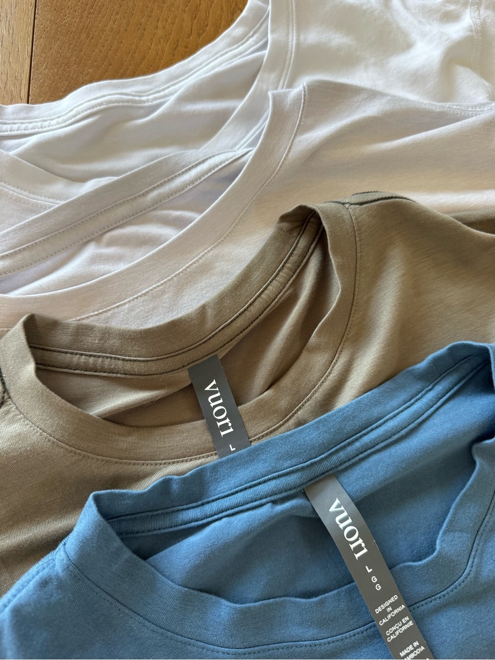 Vuori Short-Sleeve Tee in Slate Blue